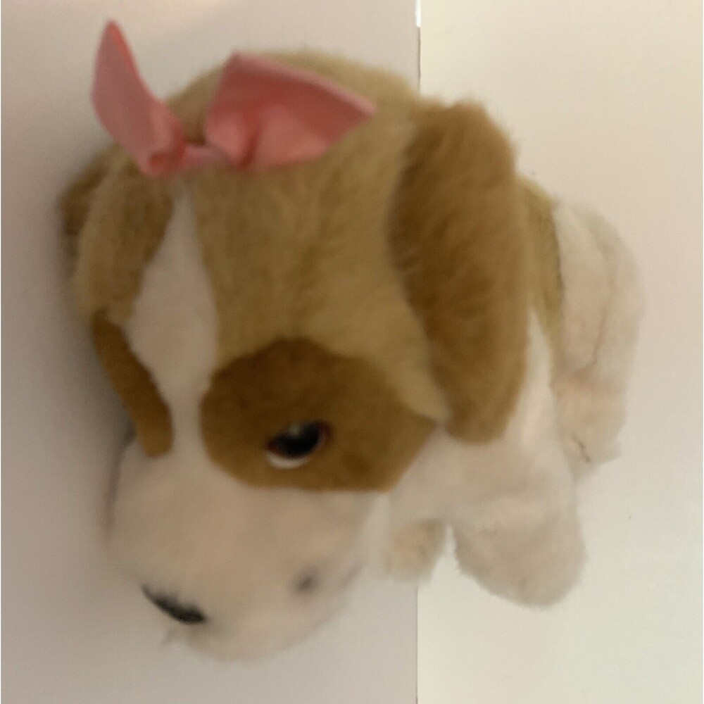 Dakin Beethoven's 2nd Missy St. Bernard Plush Pink Bow Collar 12" Vintage - Picture 11 of 14